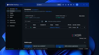 a wallos container in docker