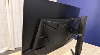 acer predator x34 x5 seen from the back
