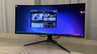 acer predator x34 x5 showing xda website