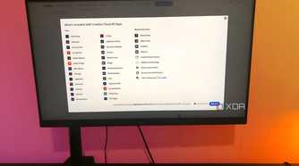 Adobe All Apps overview displayed on desktop pc