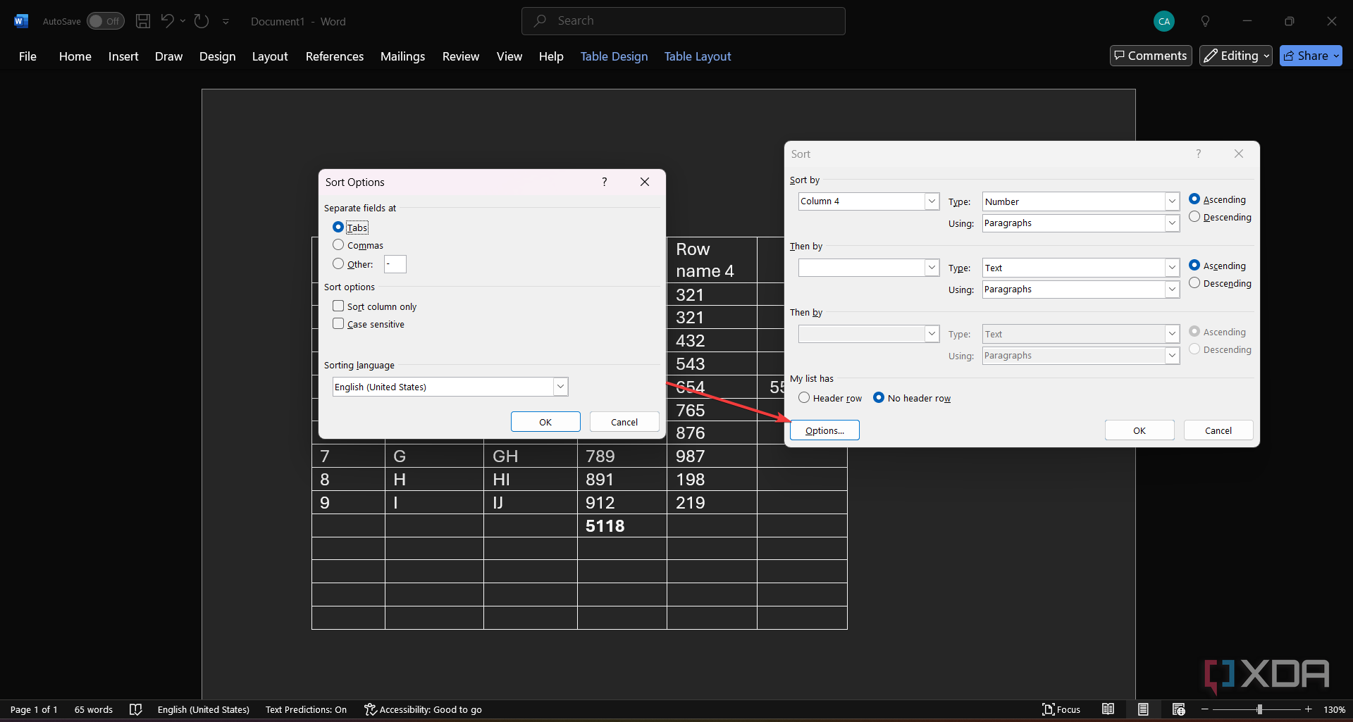 4 Excel actions you can do with Word instead
