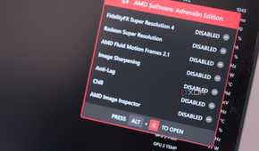 AMD FSR 4 pop-up