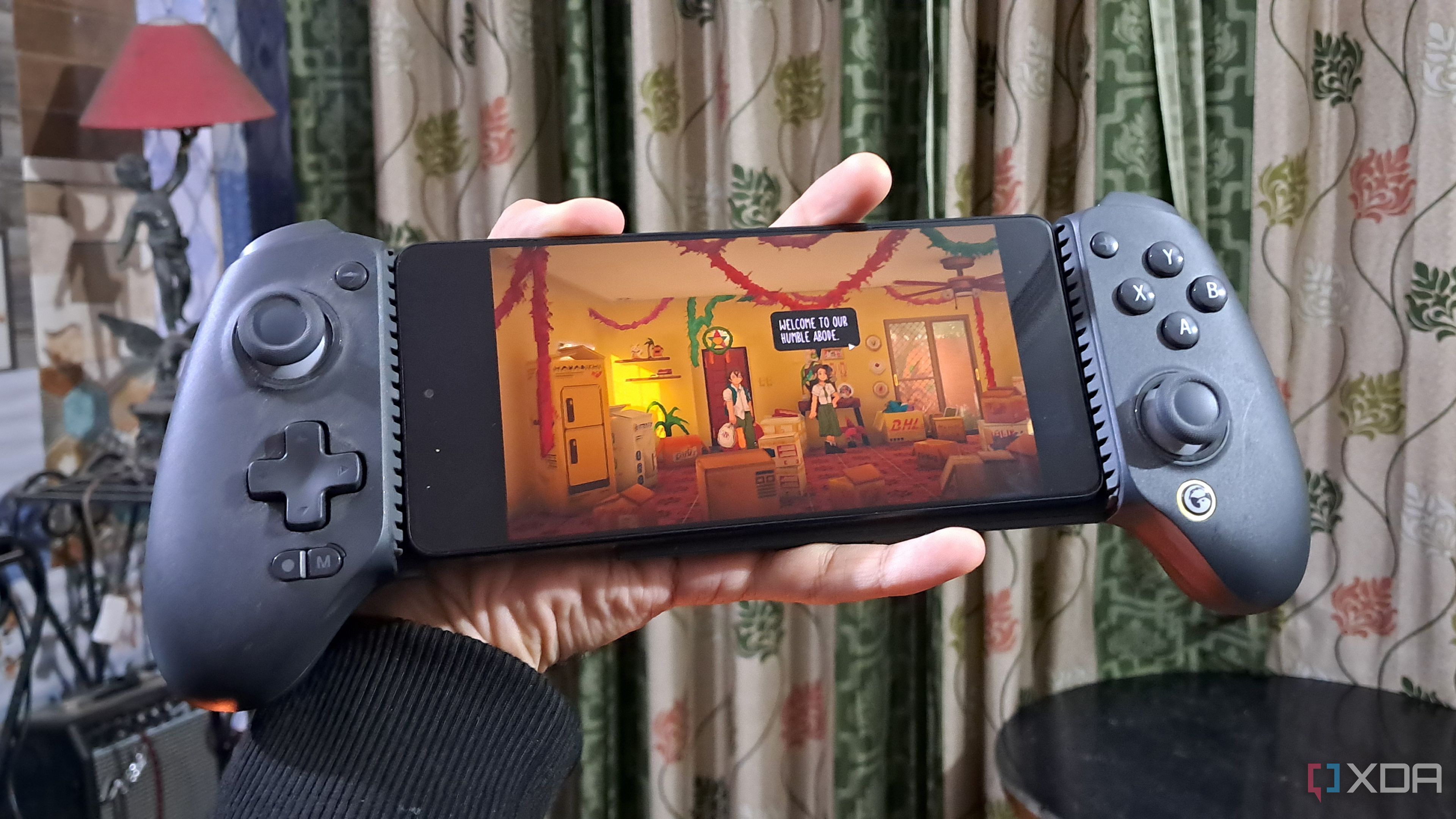 Running Until Then on a PC and streaming it to an Android smartphone