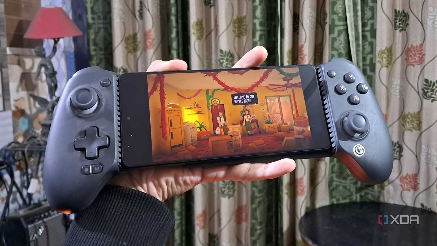 Running Until Then on a PC and streaming it to an Android smartphone