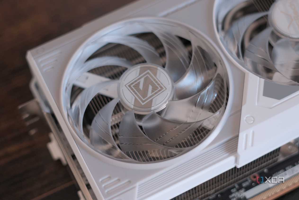 An image of the ASRock Radeon RX 9060 XT Steel Legend GPU.