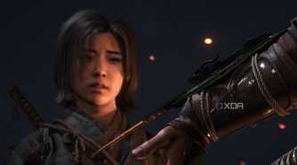 A screenshot from Assassin's Creed Shadows, showing the protagonist Naoe.