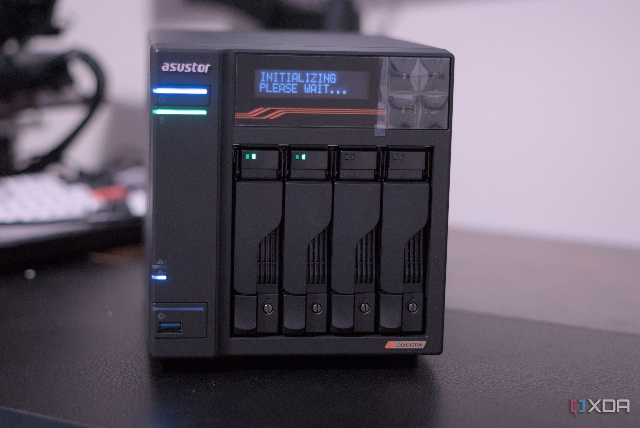 The Asustor AS6804T is a monstrous 4-bay NAS for power users
