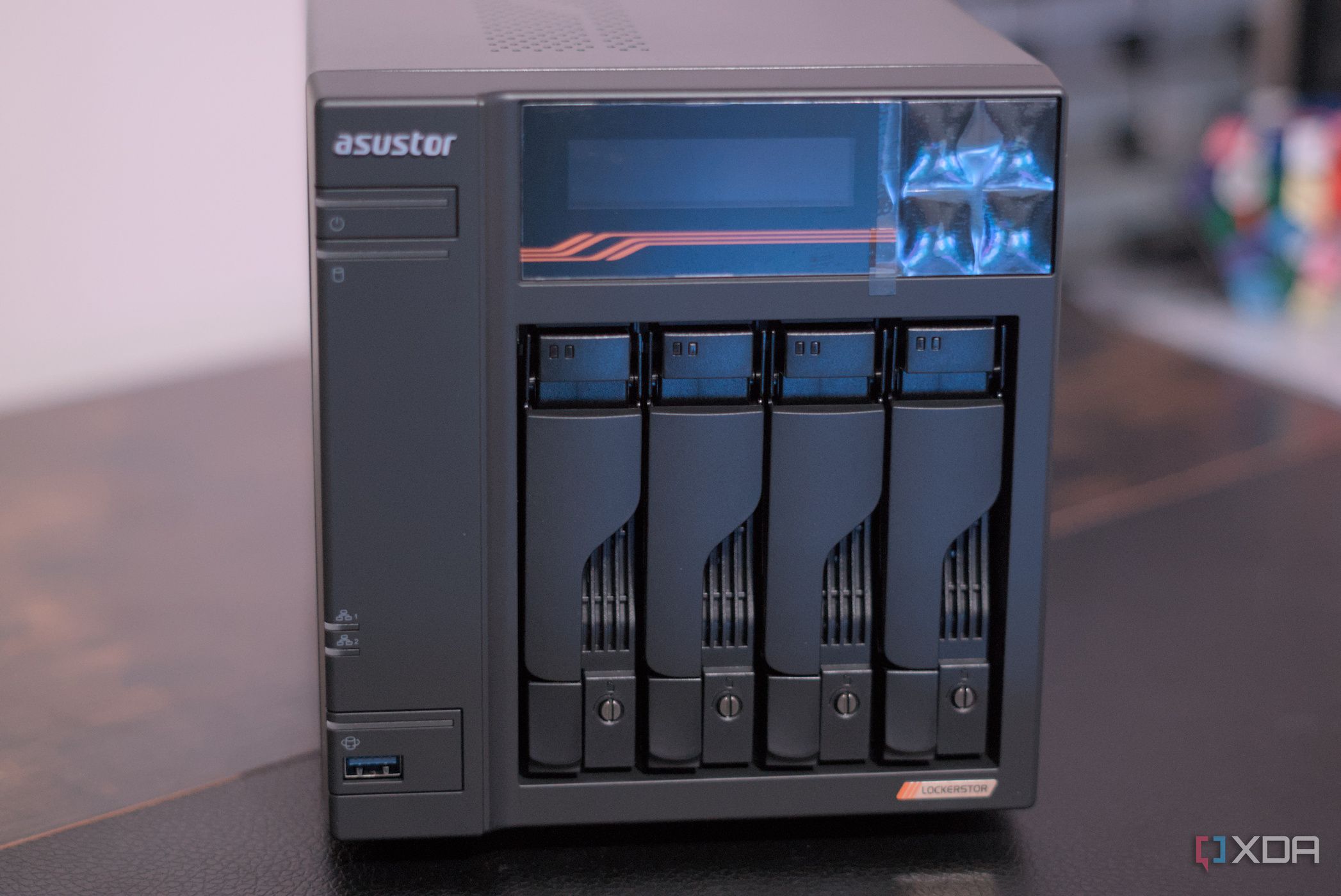 The Asustor AS6804T is a monstrous 4-bay NAS for power users