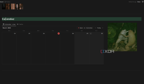 calendar template in notion