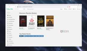 Searching for random books on Calibre-Web