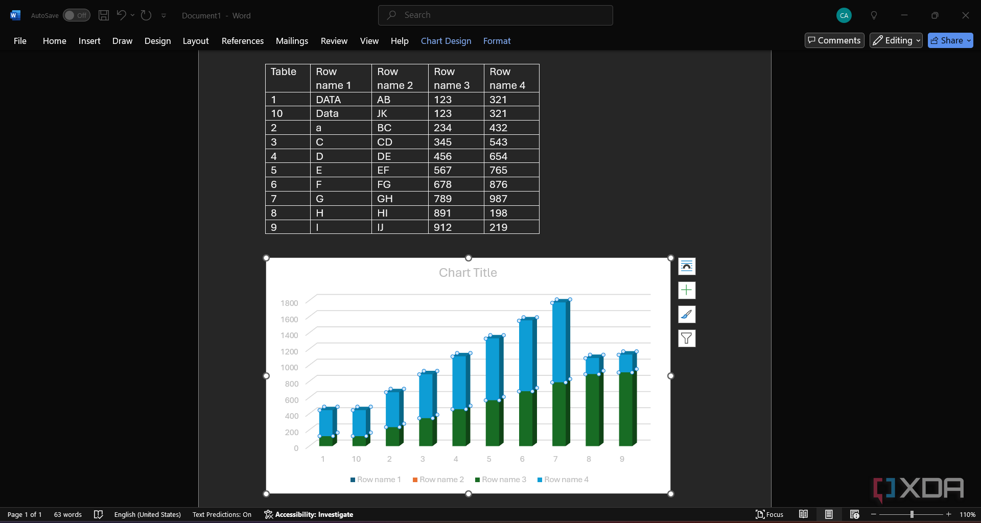 4 Excel actions you can do with Word instead