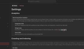 Homarr settings menu