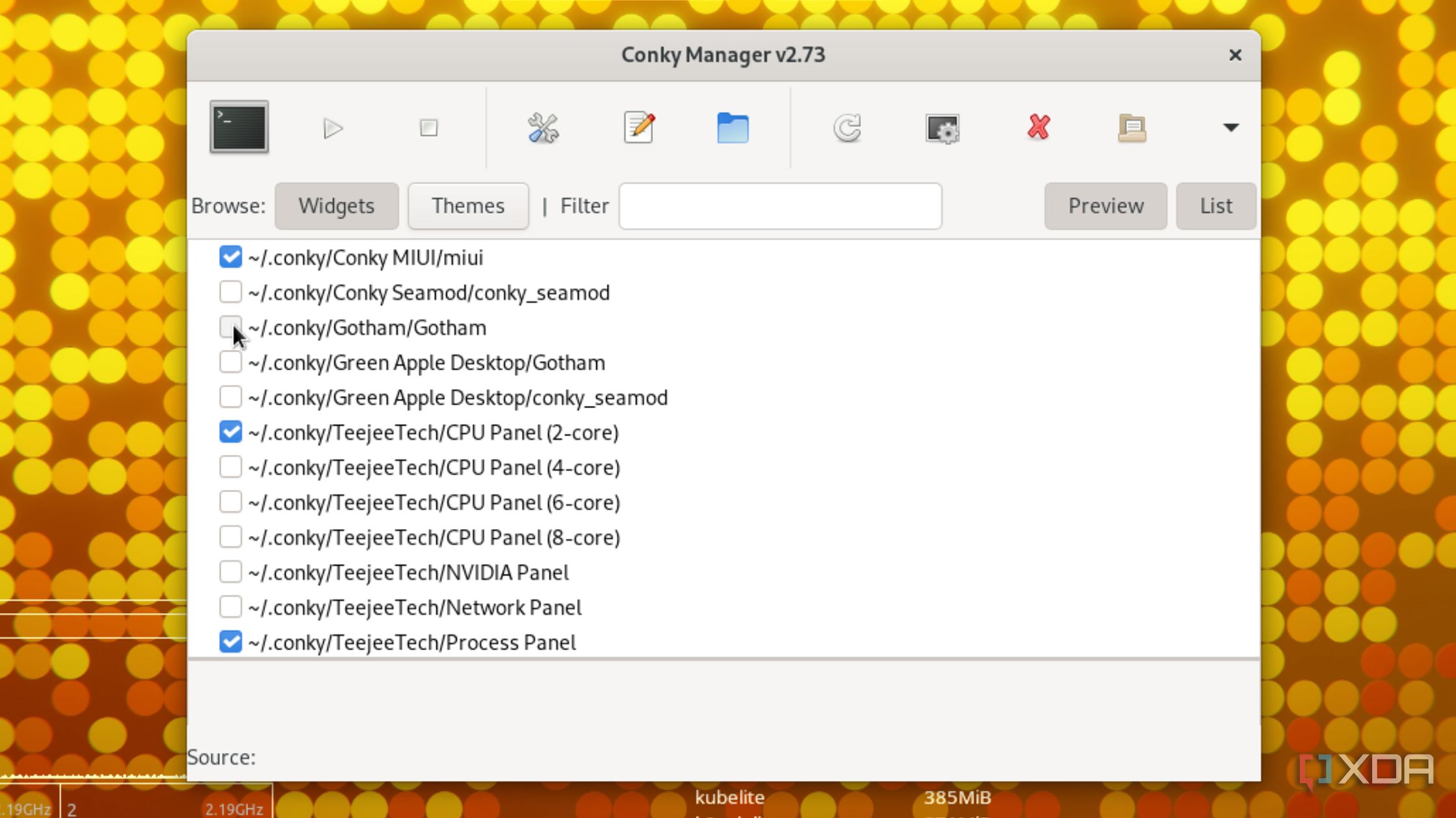 Conky is the Rainmeter alternative for Linux I didn't know I needed