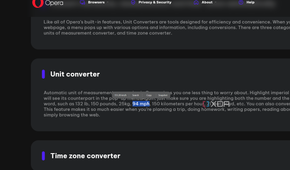 converting miles in opera