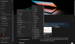 creating a synced block in notion