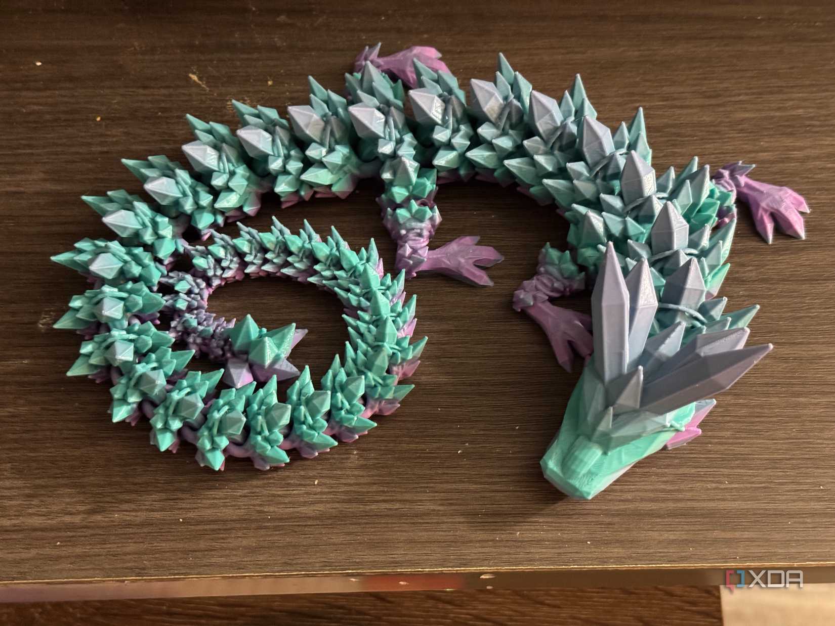 crystal dragon 3d print