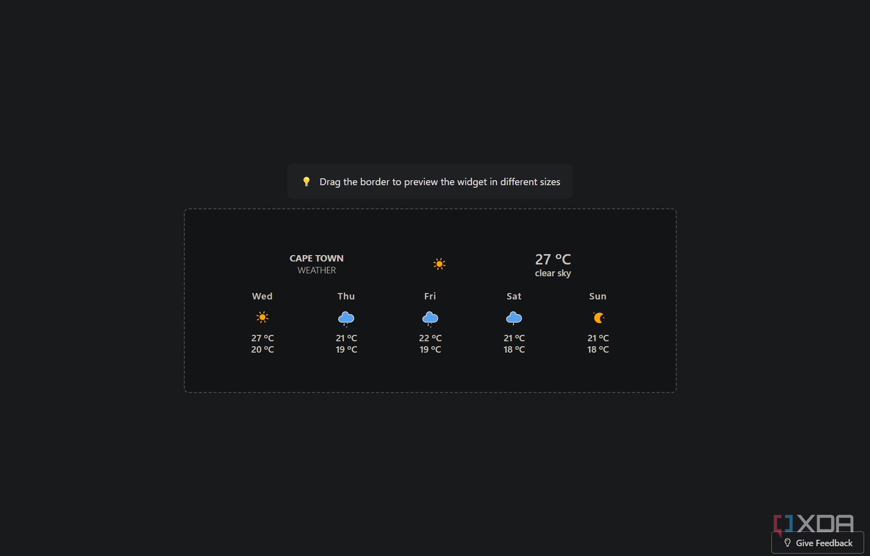 customizing a widget in indify