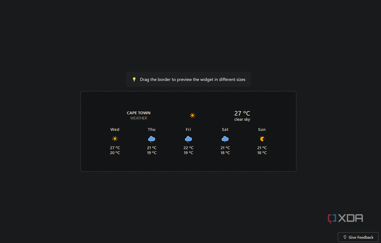customizing a widget in indify