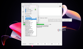 Instructions to export a Disk Checkup data report