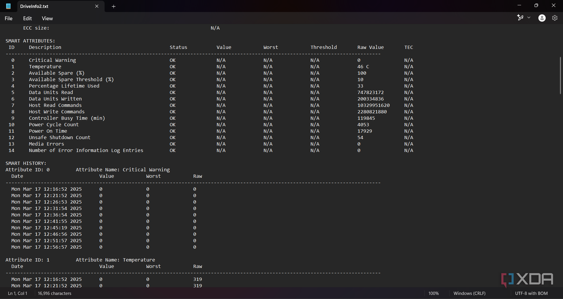 Disk-Checkup-report