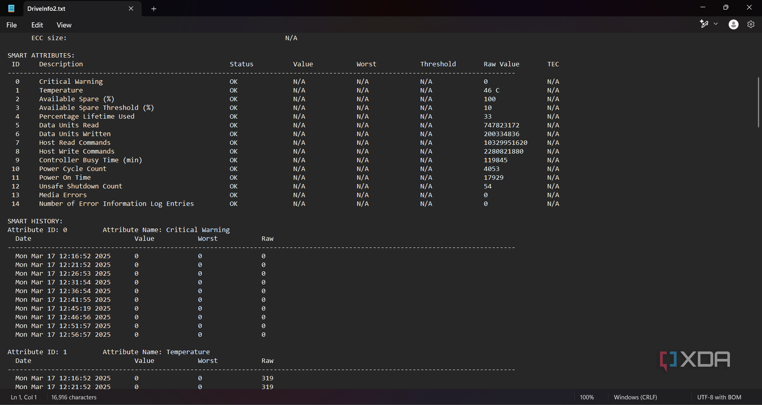 Disk-Checkup-report