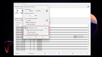 Setting up the DiskCheckup refresh time