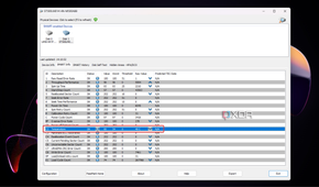 Checking the SSD temperature in DiskCheckup SMART section