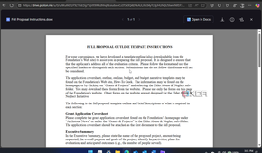 screenshot shwoing document example in Proton Docs