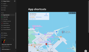 embedding google maps location in notion