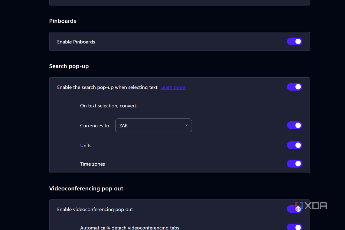 enabling conversion in opera