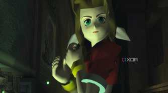 A screenshot from the game Final Fantasy VII, released in 1997.
