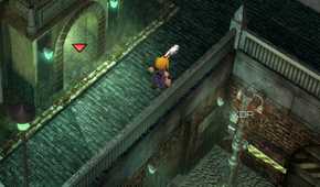 A screenshot from the game Final Fantasy VII, released in 1997.