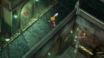 A screenshot from the game Final Fantasy VII, released in 1997.