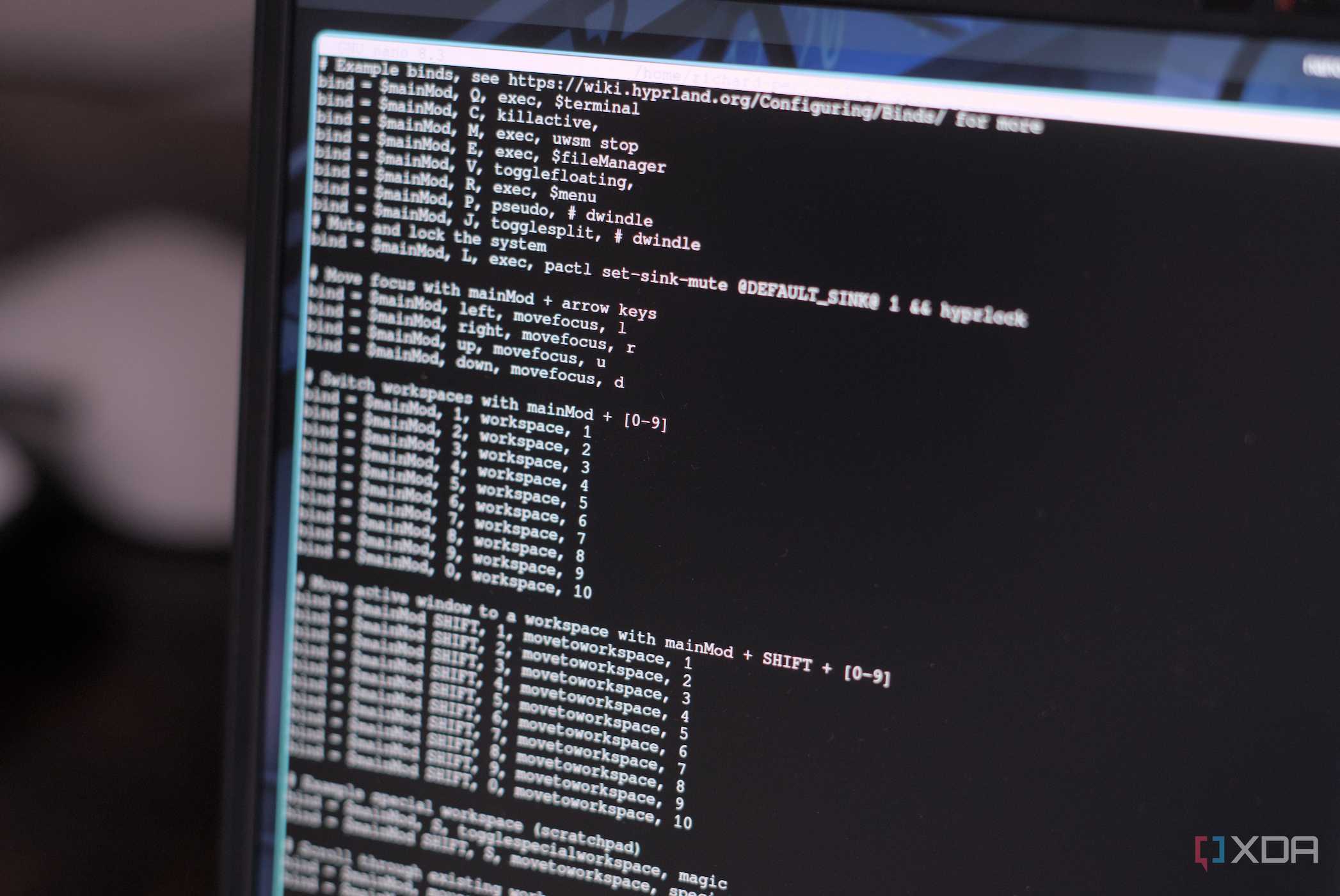 Hyprland Arch Linux on Framework laptop