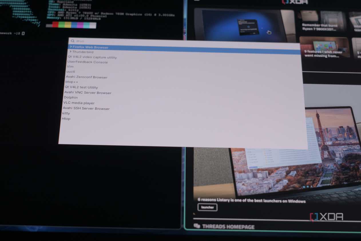 Hyprland Arch Linux on Framework laptop