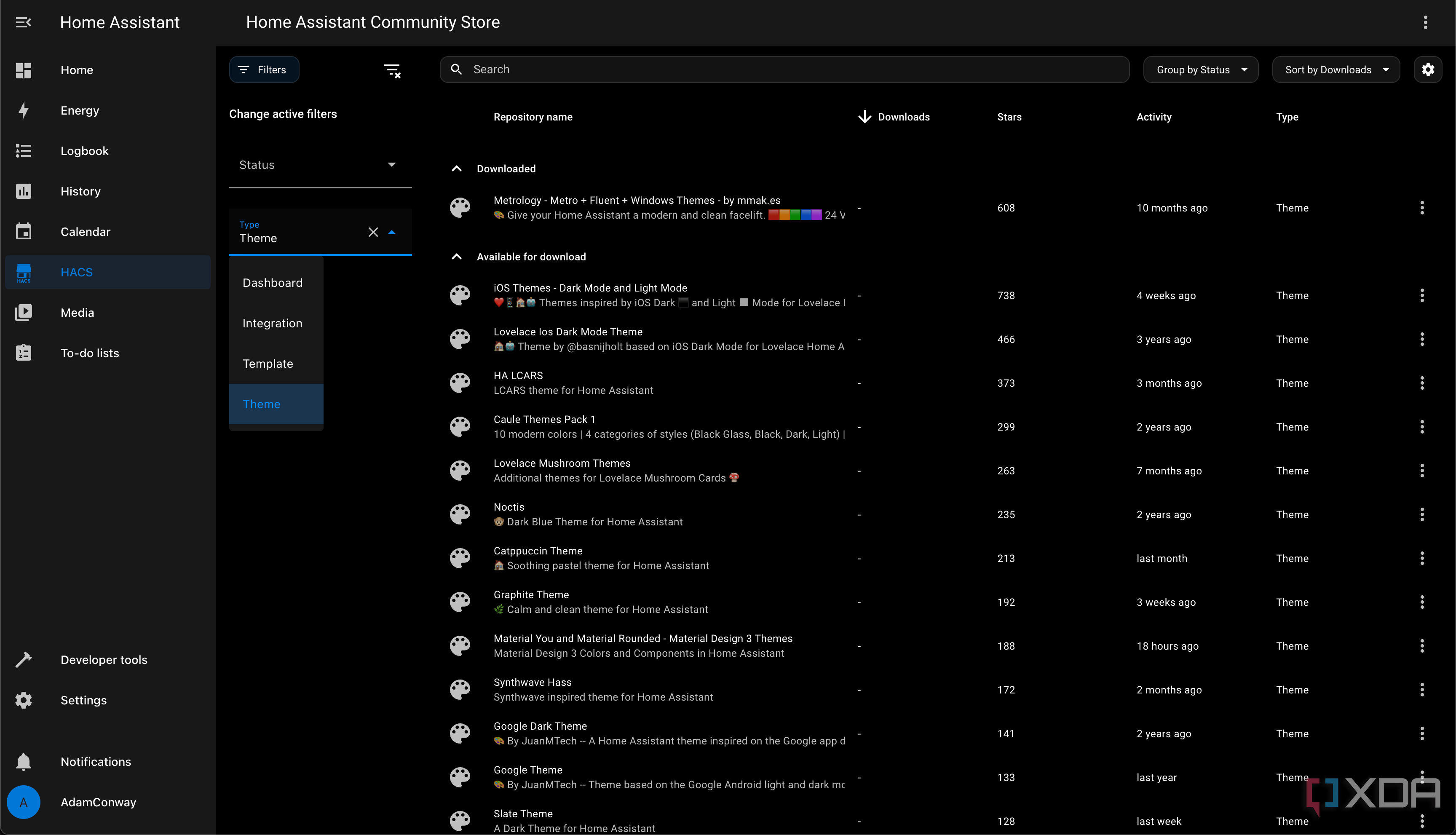 hacs-home-assistant-themes