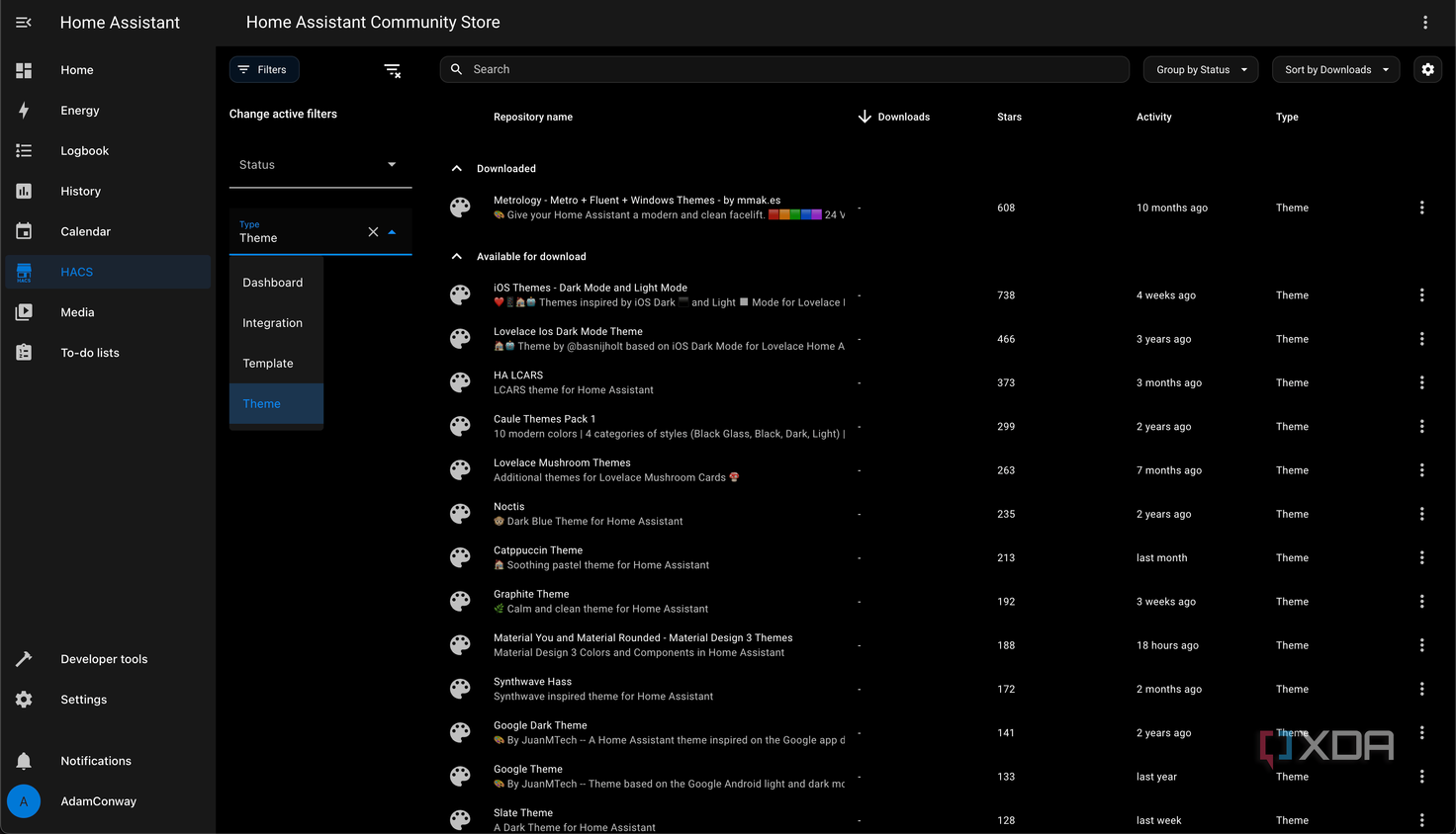 hacs-home-assistant-themes
