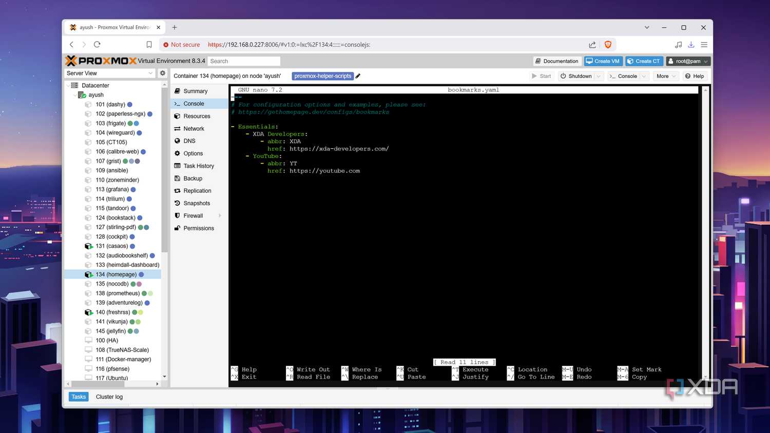 Accessing the bookmarks.yaml file