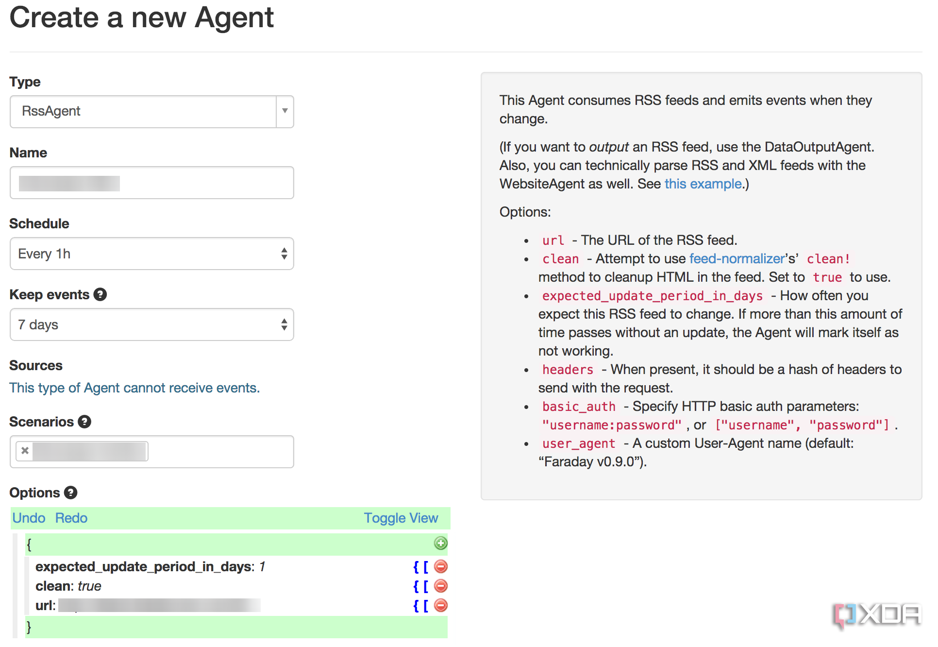 Huginn-rss-agent