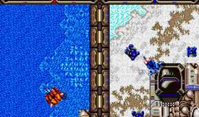 A screenshot of a two-player session.