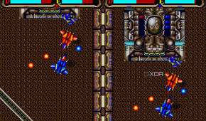A two-player session of Herzog Zwei.