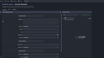 Iconik editing metadata