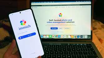 Immich on Android phone and Macbook laptop