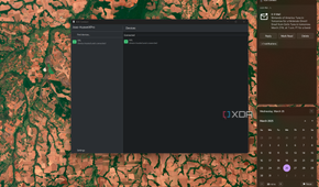 Screenshot of KDE oOnnect on Windows 11, with the Windows notification center open showing notifications synced from a phone