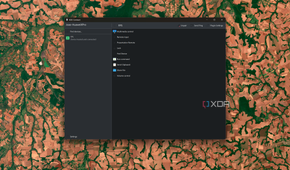 Screenshot of KDE Connect showing a list of available features for a connected device