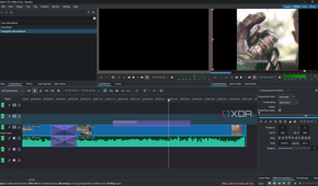 Kdenlive adding and editing composite and transform