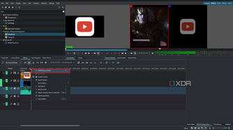 Kdenlive adding guides to simplify multi-track