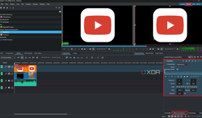 Kdenlive adding transform effect to clip