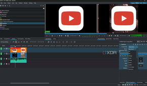 Kdenlive choosing keyframe blend mode