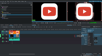 Kdenlive choosing keyframe blend mode